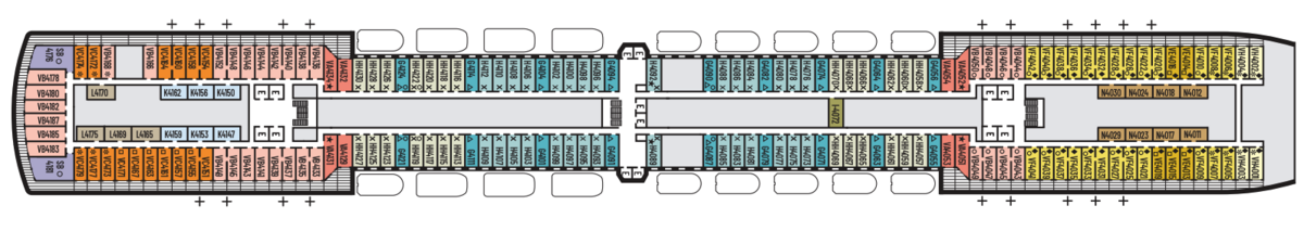 Deck 4 - Upper Promenade
